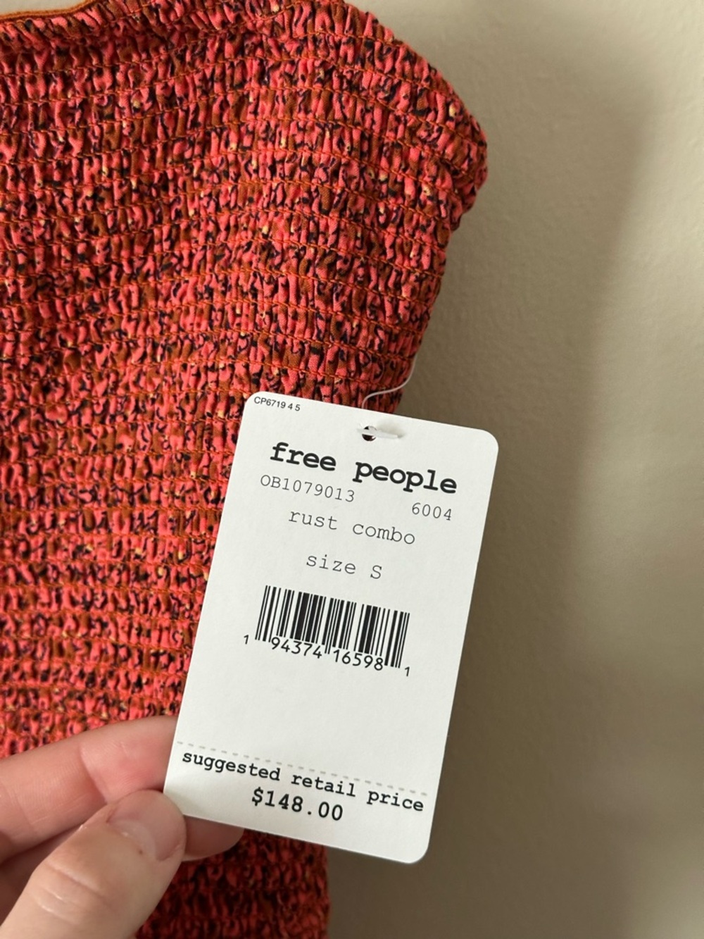 NWT Free People Little of Your Love Jumpsuit Floral Red Combo - Picture 6 of 11